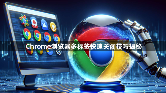Chrome浏览器多标签快速关闭技巧揭秘1