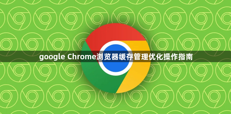 google Chrome浏览器缓存管理优化操作指南1