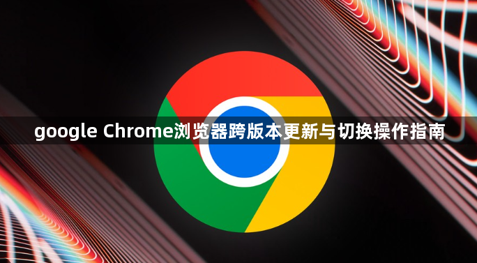 google Chrome浏览器跨版本更新与切换操作指南1