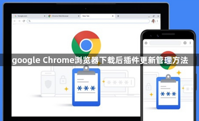 google Chrome浏览器下载后插件更新管理方法1