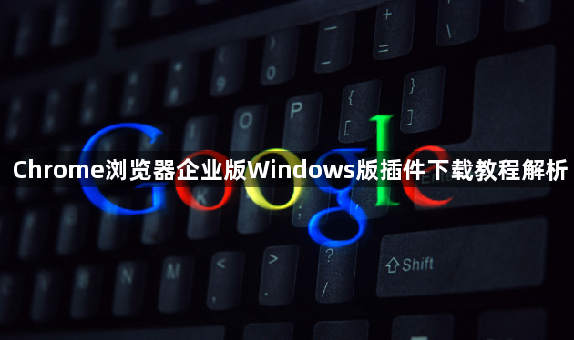 Chrome浏览器企业版Windows版插件下载教程解析1