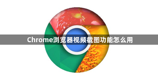 Chrome浏览器视频截图功能怎么用1