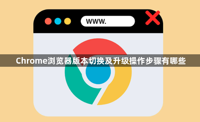Chrome浏览器版本切换及升级操作步骤有哪些1