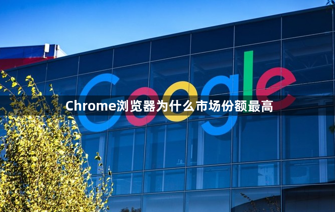 Chrome浏览器为什么市场份额最高1
