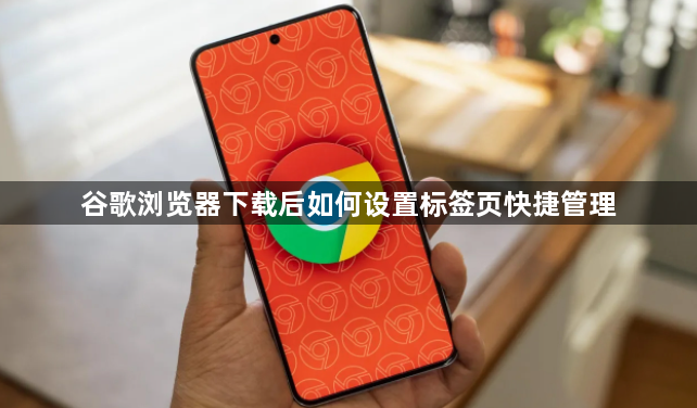 谷歌浏览器下载后如何设置标签页快捷管理1