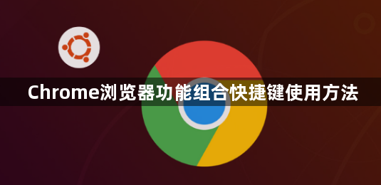 Chrome浏览器功能组合快捷键使用方法1