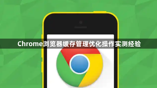 Chrome浏览器缓存管理优化操作实测经验1
