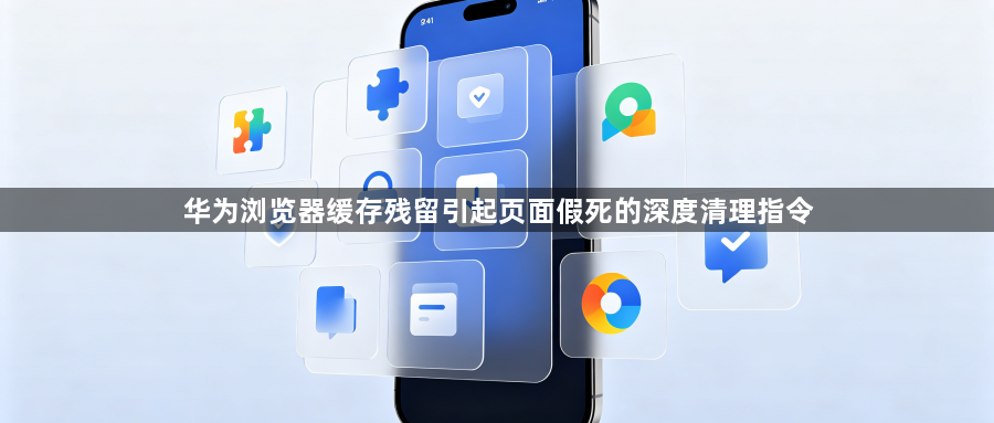 华为浏览器缓存残留引起页面假死的深度清理指令1