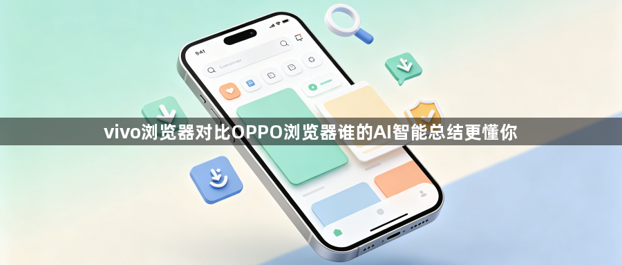 vivo浏览器对比OPPO浏览器谁的AI智能总结更懂你1