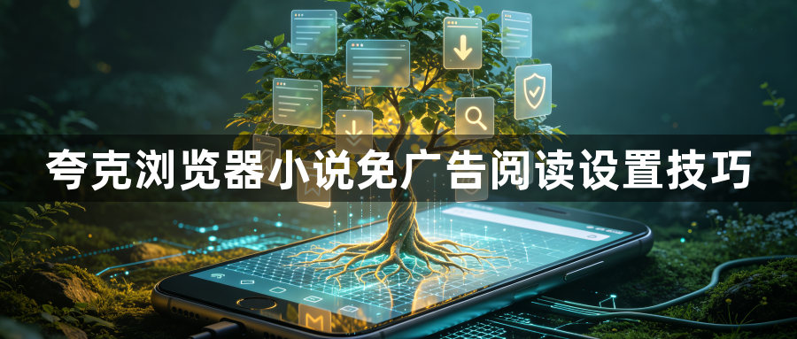 夸克浏览器小说免广告阅读设置技巧1