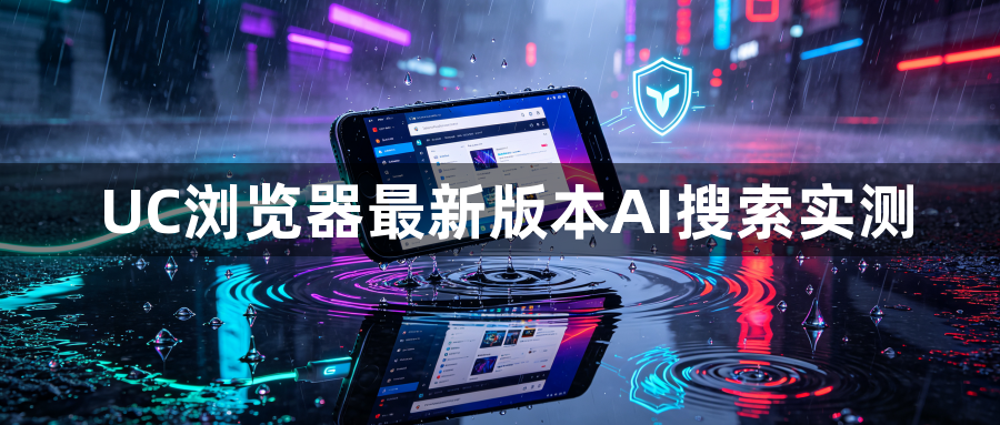 UC浏览器最新版本AI搜索实测1