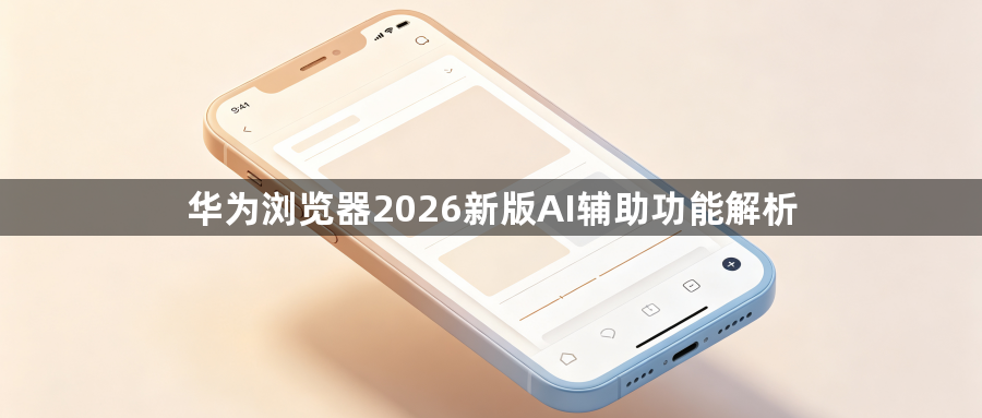 华为浏览器2026新版AI辅助功能解析1