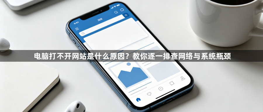 电脑打不开网站是什么原因?教你逐一排查网络与系统瓶颈1