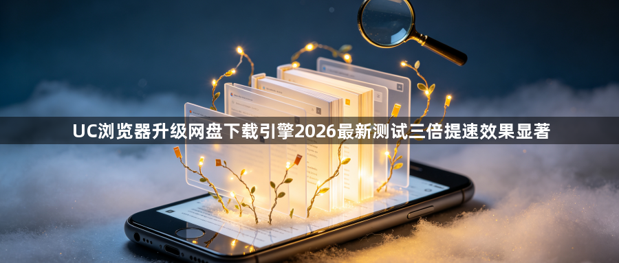 UC浏览器升级网盘下载引擎2026最新测试三倍提速效果显著1