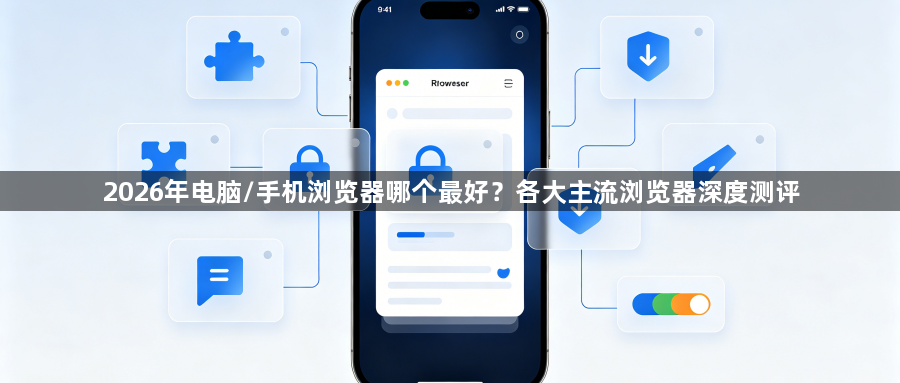 2026年电脑/手机浏览器哪个最好？各大主流浏览器深度测评1