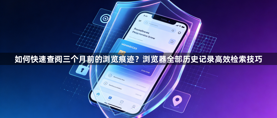 如何快速查阅三个月前的浏览痕迹?浏览器全部历史记录高效检索技巧1