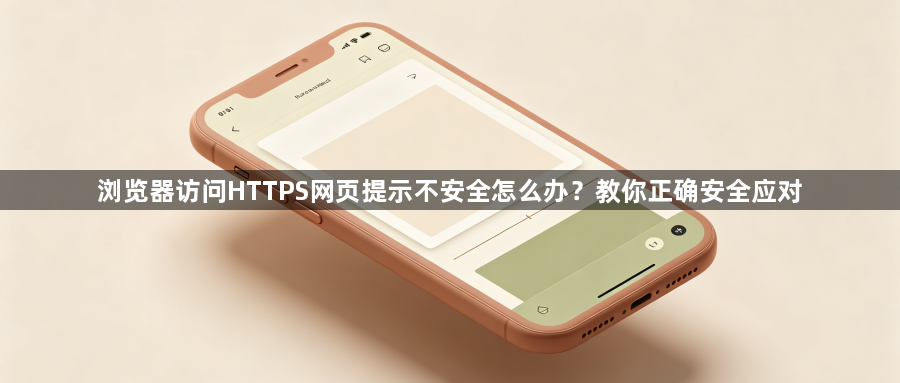 浏览器访问HTTPS网页提示不安全怎么办?教你正确安全应对1