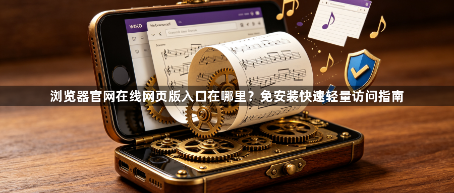 浏览器官网在线网页版入口在哪里?免安装快速轻量访问指南1