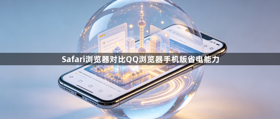 Safari浏览器对比QQ浏览器手机版省电能力1