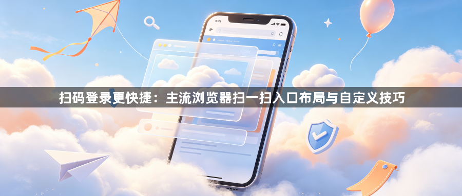 扫码登录更快捷:主流浏览器扫一扫入口布局与自定义技巧1