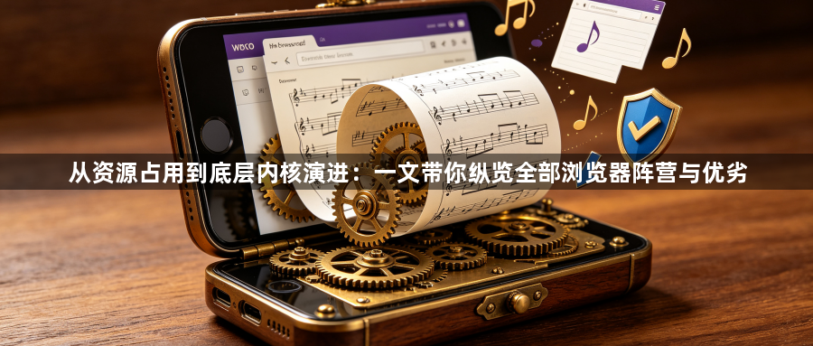 从资源占用到底层内核演进:一文带你纵览全部浏览器阵营与优劣1