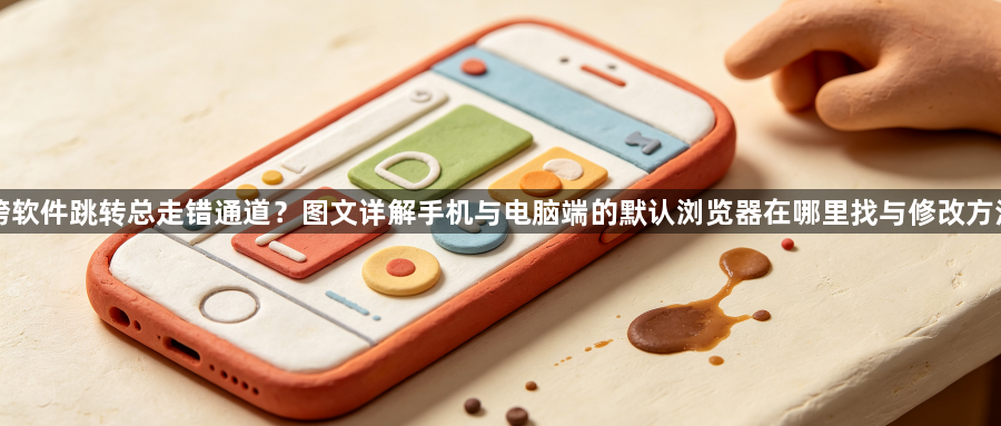 跨软件跳转总走错通道?图文详解手机与电脑端的默认浏览器在哪里找与修改方法1