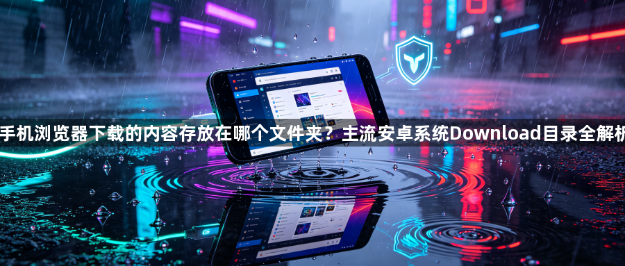 手机浏览器下载的内容存放在哪个文件夹?主流安卓系统Download目录全解析1