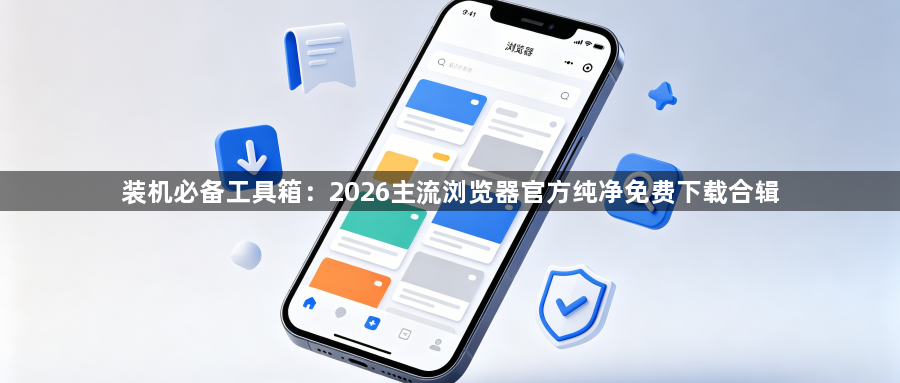 装机必备工具箱:2026主流浏览器官方纯净免费下载合辑1