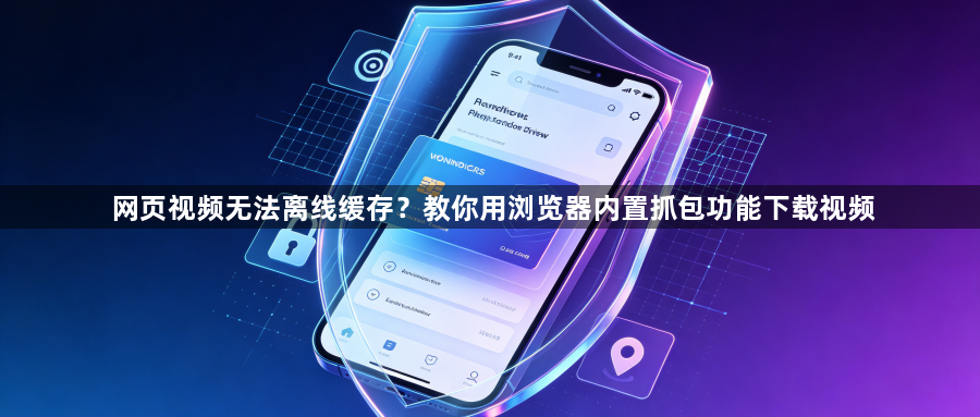 网页视频无法离线缓存？教你用浏览器内置抓包功能下载视频1